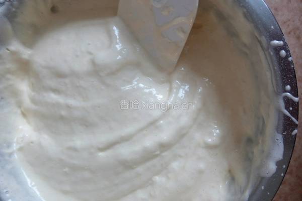 菠菜蜜豆海绵蛋糕的做法图解11