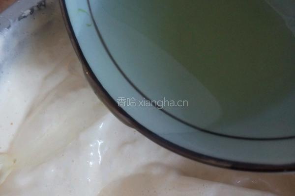 菠菜蜜豆海绵蛋糕的做法图解12