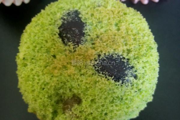 菠菜蜜豆海绵蛋糕的做法图解18