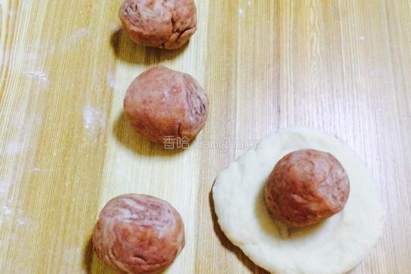 豆沙酥。的做法图解7