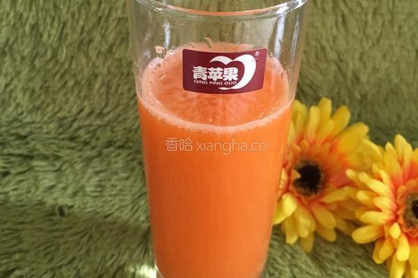 胡萝卜雪梨汁的做法图解4