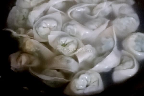 白菜猪肉馄饨的做法图解5