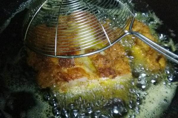 香酥炸鸡排的做法图解8