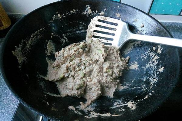 羊油炒麻豆腐的做法图解7