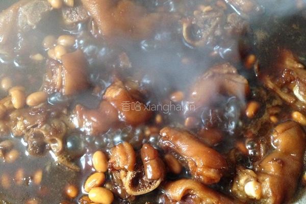 黄豆炖猪蹄的做法图解11