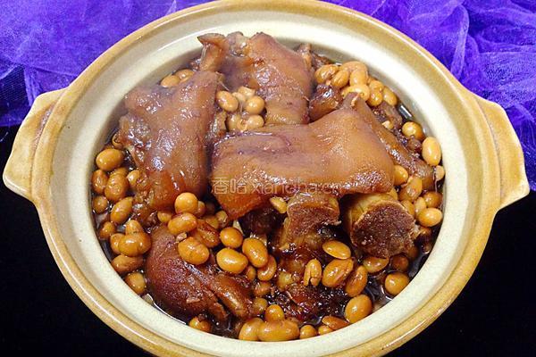 黄豆炖猪蹄的做法图解12
