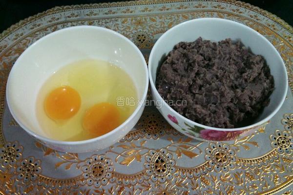 红小豆（酥）饼的做法图解1