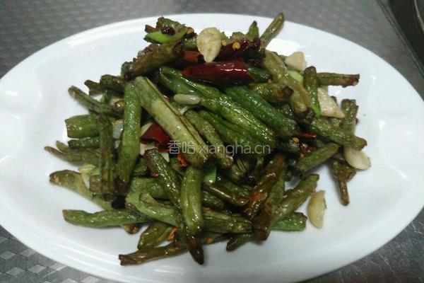 干煸豆角的做法图解6