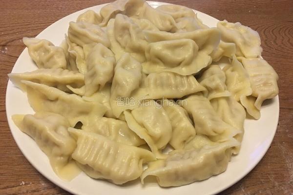 萝卜猪肉水饺的做法图解13