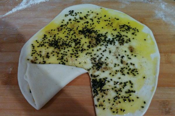 芝麻饼（五香）饼的做法图解2