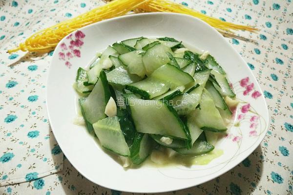 清炒黄瓜的做法图解7