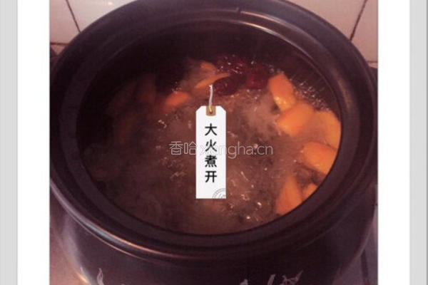 冰糖枇杷银耳百合汤的做法图解4
