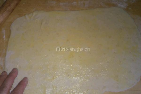 草冒饼的做法图解4