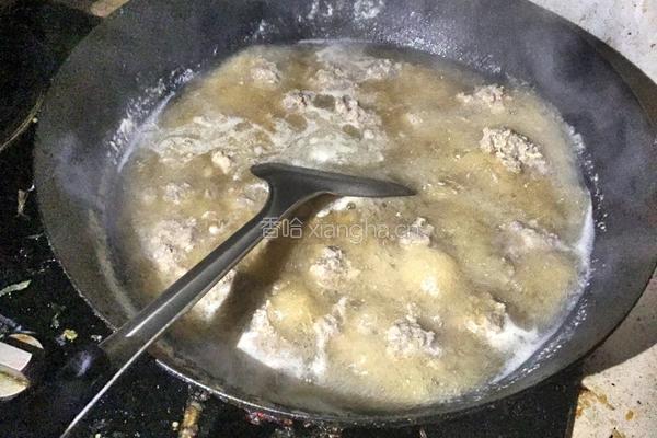 猪肉丸子汤的做法图解8