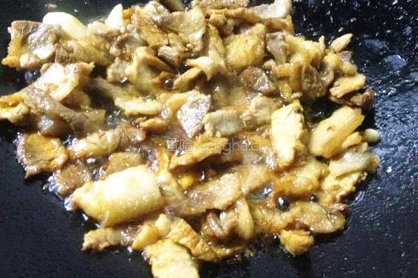 小炒肉的做法图解6