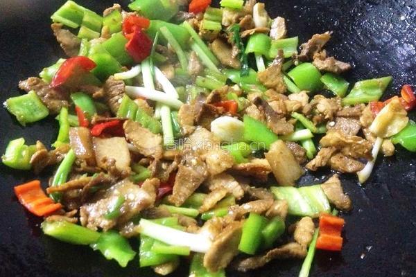 小炒肉的做法图解9