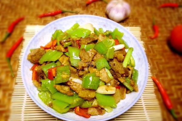 小炒肉的做法图解10