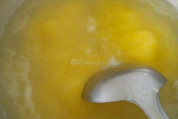 玉米粥煮饺子的做法图解4
