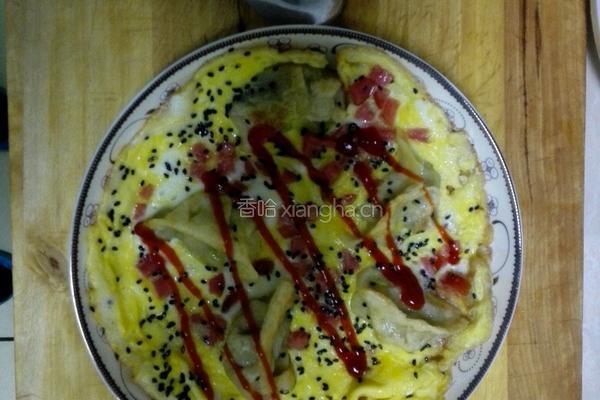 蛋煎饺的做法图解5