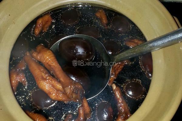 凤爪姜醋蛋的做法图解6