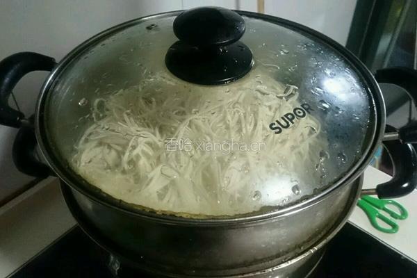 豆角炒肉卤面的做法图解8