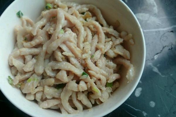 豆角炒肉卤面的做法图解9