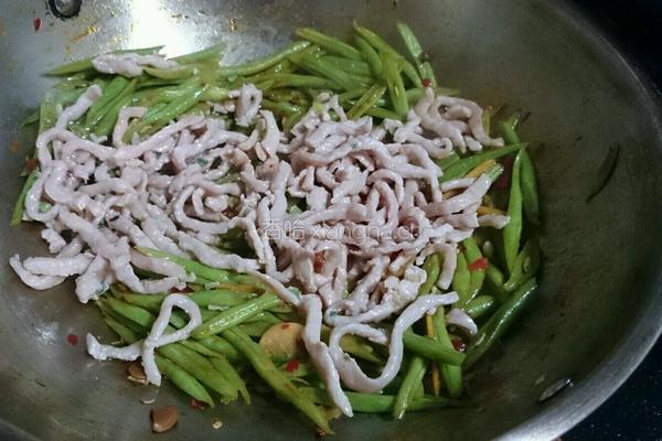 豆角炒肉卤面的做法图解19