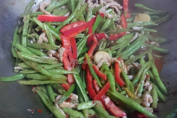 豆角炒肉卤面的做法图解20