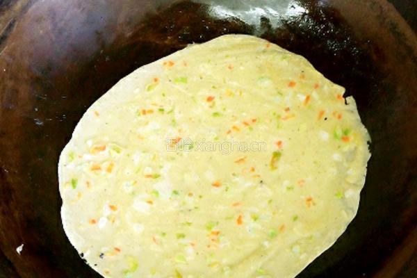 鸡蛋蔬菜饼的做法图解6