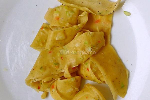 鸡蛋蔬菜饼的做法图解9