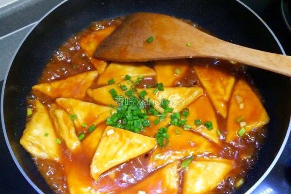 茄汁豆腐的做法图解7