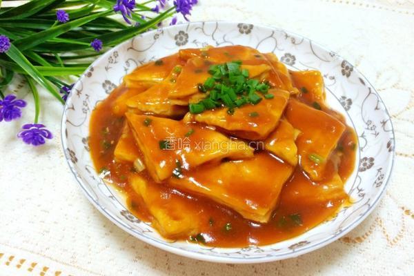茄汁豆腐的做法图解8