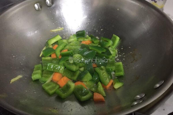 菜椒炒牛肉的做法图解8
