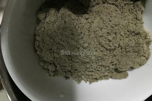 核桃黑芝麻糊的做法图解3
