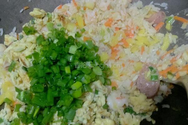 什锦炒饭的做法图解4