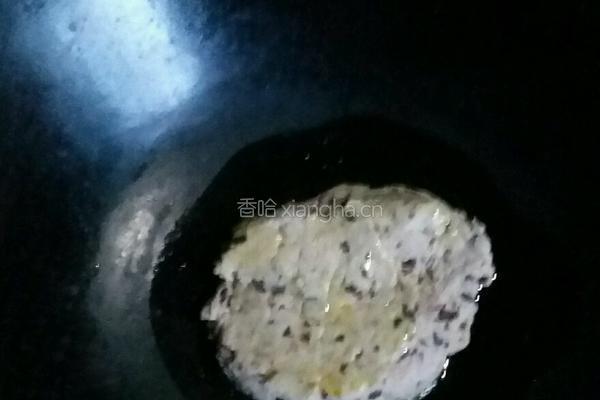 红豆豆渣饼的做法图解4