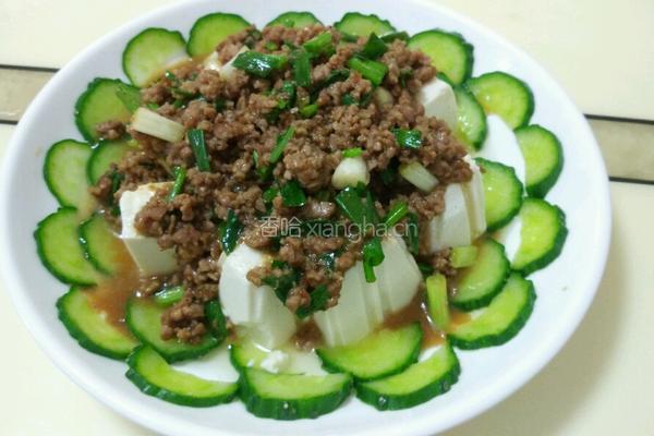 肉汁豆腐的做法图解3