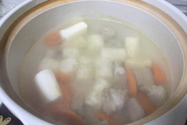 怀山排骨汤的做法图解3