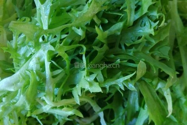 苦苣花生米的做法图解2