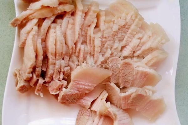 酸菜白肉的做法图解4