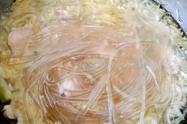 酸菜白肉的做法图解8