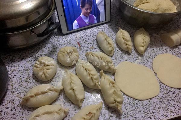 猪肉白菜包子的做法图解8