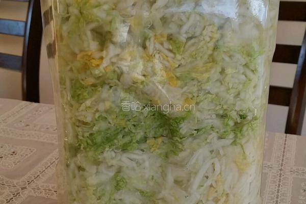腌酸菜的做法图解2