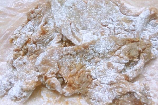 煎鸡排的做法图解4