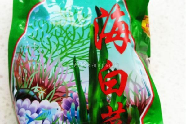 凉拌海白菜的做法图解1