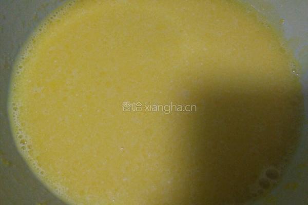 奶油菠萝夹心肉松蛋糕的做法图解2