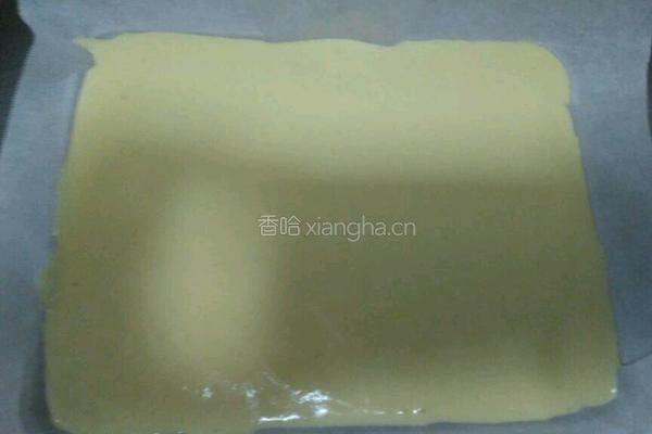 奶油菠萝夹心肉松蛋糕的做法图解11