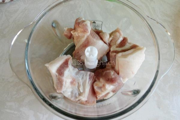白萝卜肉馅菜饺子的做法图解4