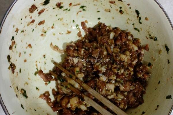 白萝卜肉馅菜饺子的做法图解8
