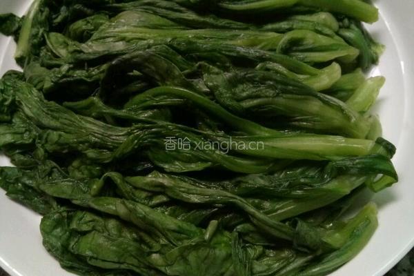 耗油义菜的做法图解4